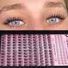 Wispy Lash Clusters Natural Eyelashes Individual C Curl 260pcs Manga