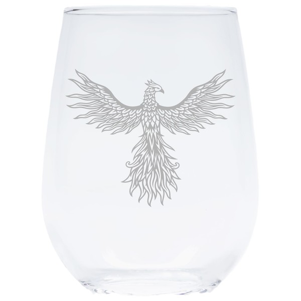 Phoenix stemless wine glass, 17 oz.