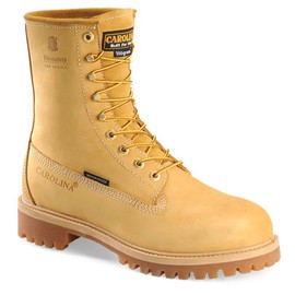 Carolina Men's CA7145 Journeyman 8Soft Toe Insulated Waterproof Work Boot Yellow 9.5 EE