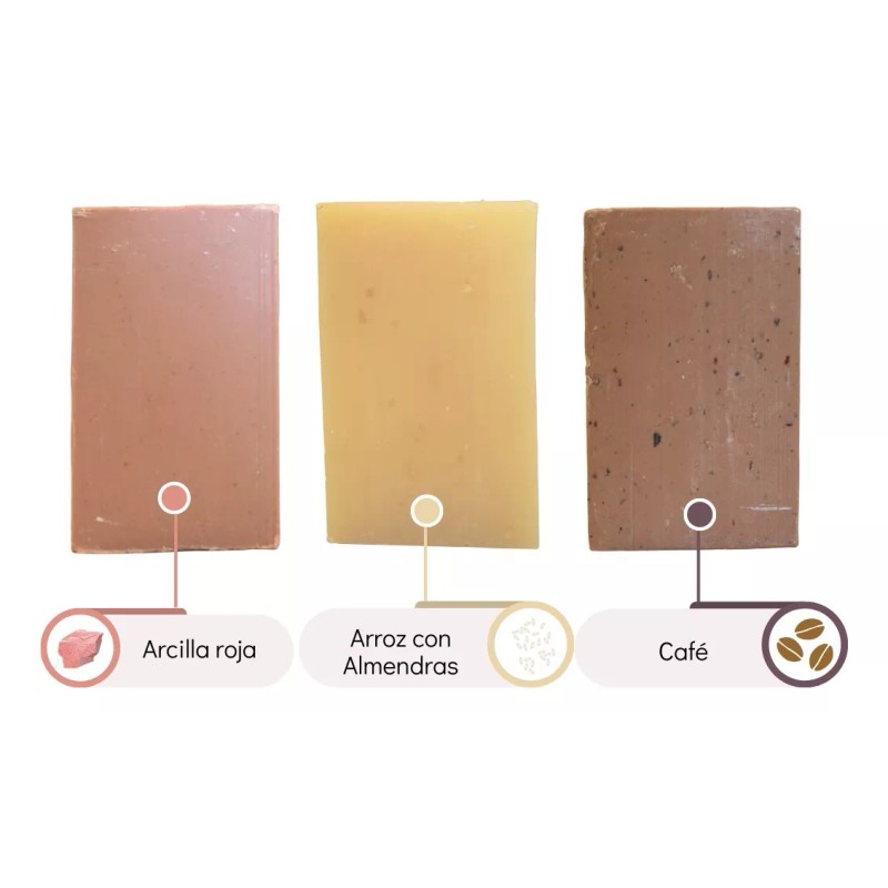 Artesanal Paquete De Jabones Artesanales 100 Gr