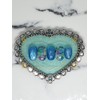 Blue Rain Handmade Nail Tips - Long Round Square /