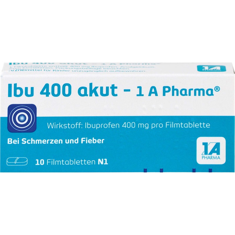 Ibu 400 akut - 1 A Pharma Filmtabletten, 10 pcs.