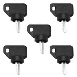 EMSea 5Pcs Ignition Lawn Mower Switch Key 09287000 04331700 Compatible with Gravely Ariens Pro-Turn 48" 52" 50" ZT HD 44" 48" 52.1" Black
