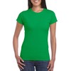 Fashion Gildan 64000L Ladies Softstyle T Shirt Irish Green Large