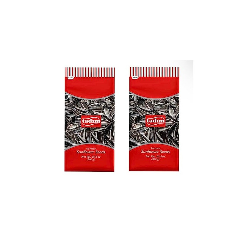 Tadim sunflower seeds from Turkey. SET OF TWO 10.5 oz