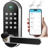 Fingerprint Smart Door Lock with Handle & Keypad – No