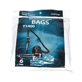 Titan T1400 Compact Canister Vacuum Cleaner Micro Filtration Paper Bags 6/Pk #17