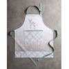 Maison d' Hermine Apron 100% Cotton 27.50"x31.50" Adjustable Neck Strap