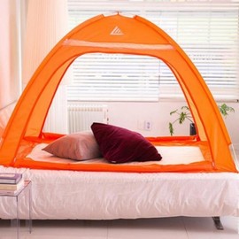 Runwave One-Touch Double-Door Indoor Heating Tent for Cold Protection, Windproof & Draft Insulation (1-2 Person, 120x200) For 2 People