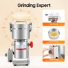 FIPINIXK Electric Grain Mill Grinder, 3600W Large Grinder with Carbon