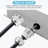 4 Pcs NPT 3/4" Nickel-Plated Copper Waterproof Cable Gland, IP68