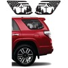 Fit for Toyota 4Runner (2010-2024) | Precut American Flag Cross