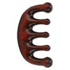 Wood Scalp Meridian Comb Stress Relief Prevent Static Wide Tooth