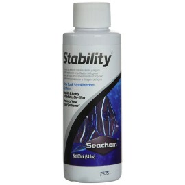 SEACHEM STABILITY AQUARIUM BIO FILTER BACTERIA ADDITIVE - 250 mL