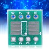 100Pcs Adapter Board SOP8 SSOP8 TSSOP8 to DIP8, SOP8 Interposer