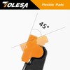 TOLESA 4-Inch Spring Clamps Powerful Force 8-Piece Nylon Clamp with