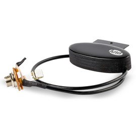 KNA Pickups Bouzouki Soundhole, 8-String Passive Single Coil Pickup, Black, BZ-1