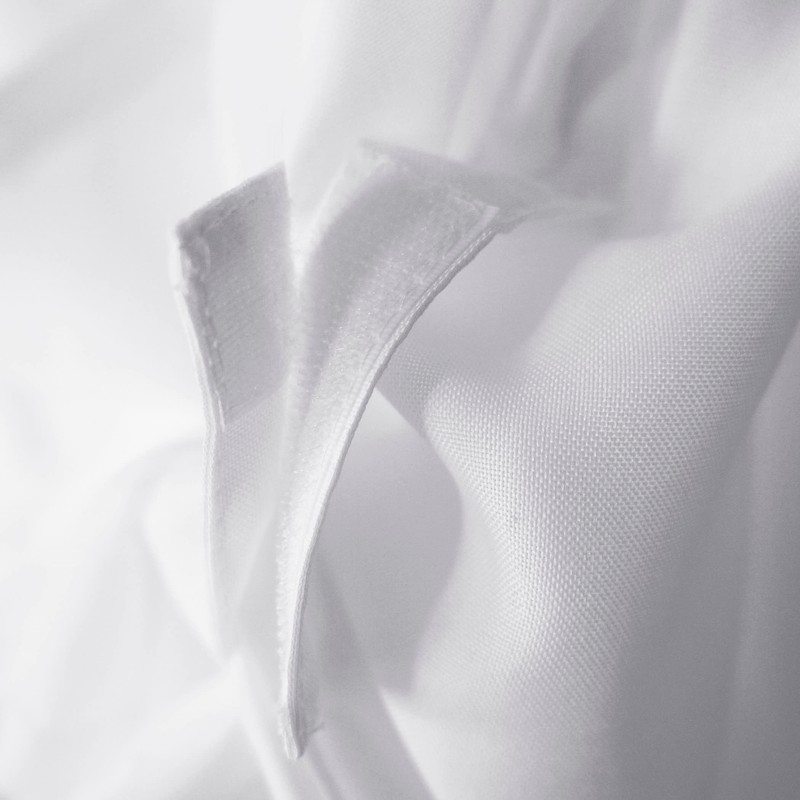 No. 918 Noah Heathered Texture Rod Pocket Window Tie-up Shade,