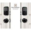 WiFi Keyless Entry Door Lock with Handle Set, Front Door