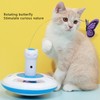Automatic Electric Rotating Butterfly Toy Funny Cat Teaser Toys with