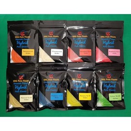 SRG Pole Floats Hybrid 'Solid Core' Latex Pole Elastic Various 2.0m / 2.5m / 3.0m / 6.0m / 10.0m (Satsuma 4-6 (3 Metres))