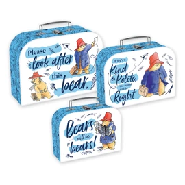 Robert Frederick Paddington Children's Triple Carry Case Set 3 Sizes, Multicoloured