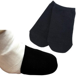 Gypsy Half Foot Socks Black 1 Pair (2 Pack) for Toe Half Size