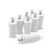 DOJA Barcelona Roller shutter stopper, pack of 8, white blind