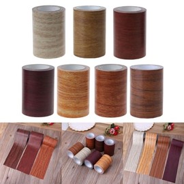 Cinta adhesiva multiusos de madera realista para decoración de muebles