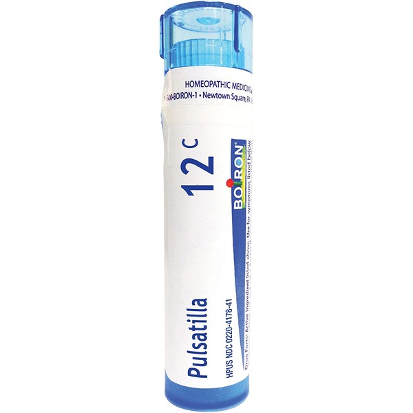 Boiron Pulsatilla 12C 80 Pellets Homeopathic Medicine for Colds