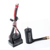 Waterproof 3670 2650KV Brushless Motor 120A Brushless ESC Combo Set
