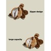 AWXZOM red panda bag Red Panda Plush Backpack cute Animal
