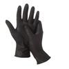 Touchguard Disposable Black Sensitive Gloves - Latex and Powder Free