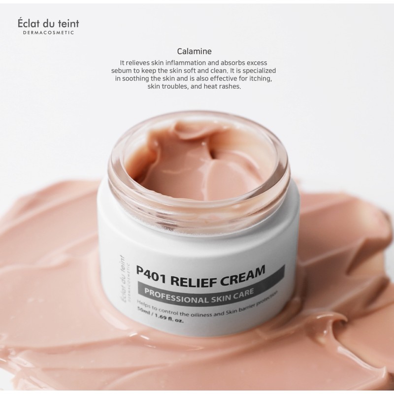 Eclat Dutin P401 Relief Calamine Cream 50ml / 에끌라뒤땅 P401릴리프