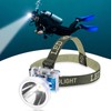 Venlon Rechargeable Diving Headlamp, 4 Modes Headlight with Battery Level