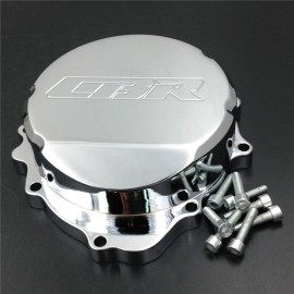 Secret-E Engine Stator Cover "CBR" Logo For Honda 2007-2024 CBR600RR Chrome Left