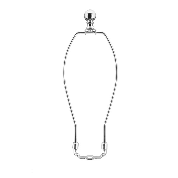 Aspen Creative 20018-21 Lamp Harp Set, Satin Nickel
