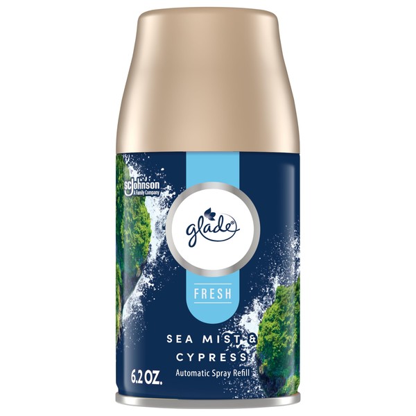 Glade Automatic Spray Refill, Sea Mist & Cypress, Scented Air