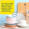 Mr Cleanie Metalised Washing Up Non-Scratch Scourer Sponge Pads Cleaning