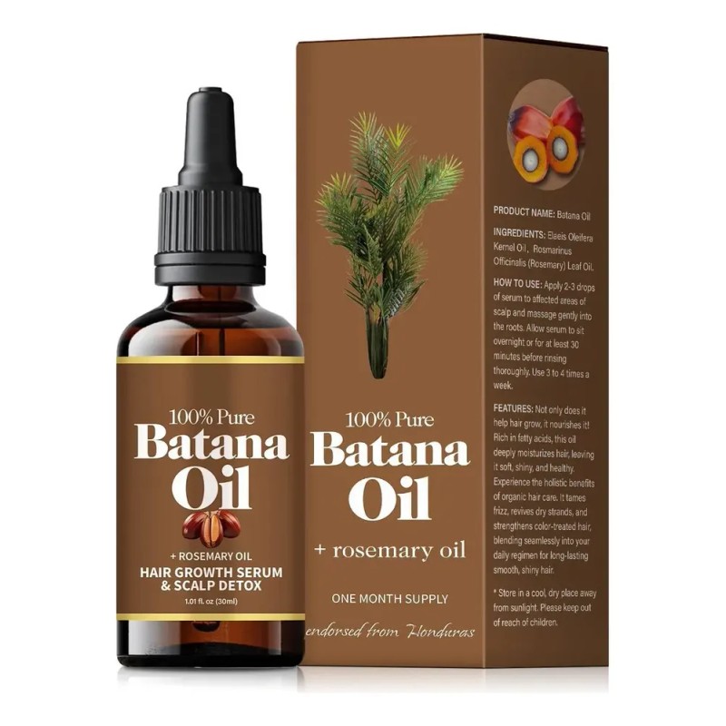 4 Unidades Aceite Batana Orgánico Y Romero