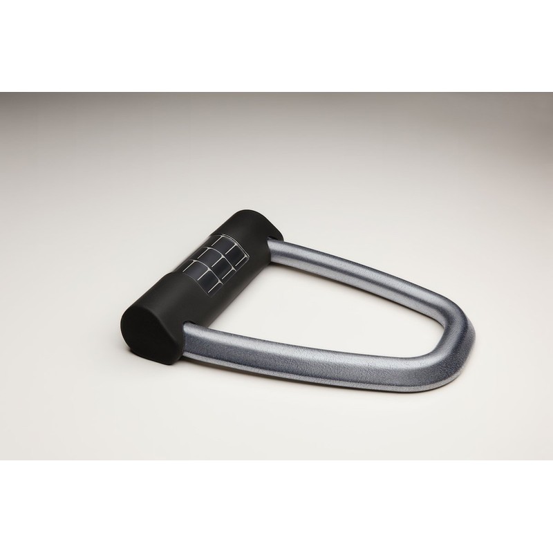 Lattis Ellipse Keyless Smart Bike Lock with Theft Detection, Charcoal