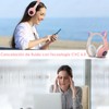 Sendowtek Auriculares Inalámbricos con Orejas de Gato Auriculares Bluetooth 5.0