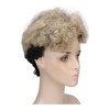 Short Curly Wig Fashion Soft Breathable Adjustable Cosplay Accessory Synthetic