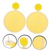 Healvian 1 Pair Cute Orange Shape Dangle Earrings for Women