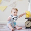 vuminbox Baby Bandana Drool Bibs 6-Pack and Teething Toys 6-Pack