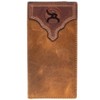 HOOEY Leather Men’s Western Rodeo Wallet (Canyon - Tan/Brown)