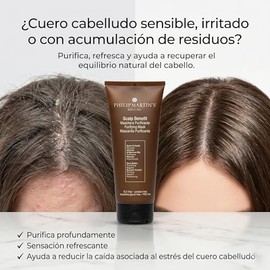 Philip Martins Scalp benefit mascarilla reequilibrante para eliminar toxinas, 200 grams, 200 milliliters                                              