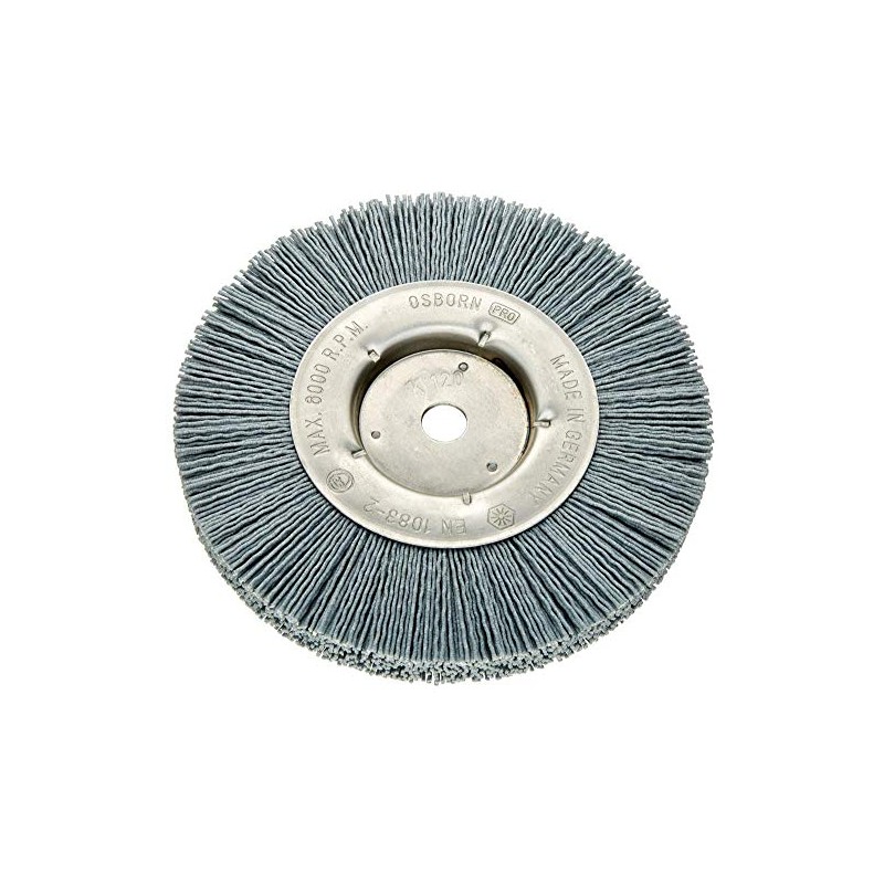Osborn 9902515041 Wheel Brush Grit 120 Crimped of Silicon-Carbide, 0