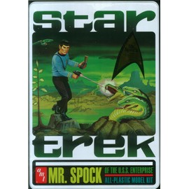AMT Mr. Spock Tin Model Kit, Limited Edition