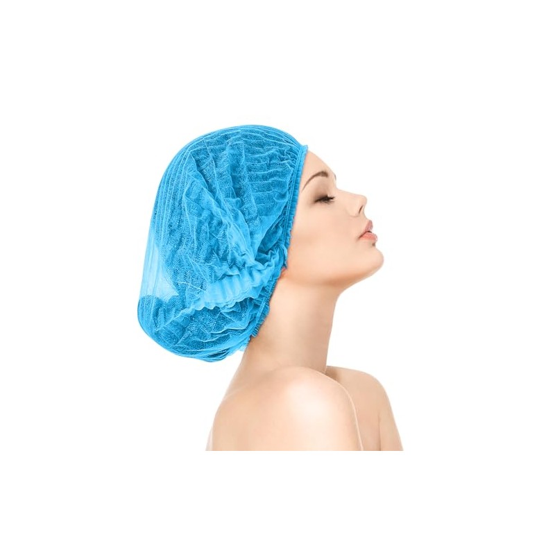 Gorros Desechables Red Cabello Pulgadas 100 Unidades Gorro Elástico Antipolvo